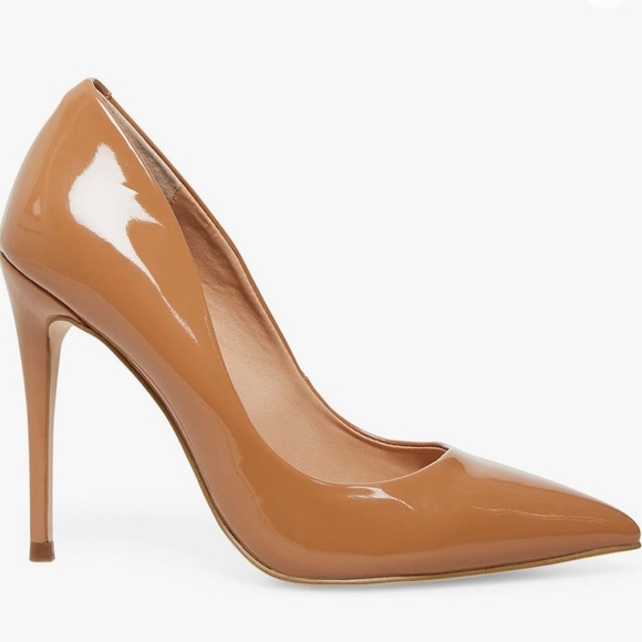 Steve Madden Nude Patent Leather Pump - size 9 US - Picture 2 of 5